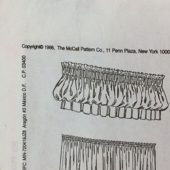 Vintage McCalls Home Essentials Sewing Patterns #2056 & #2018 Kitchen Decor - Picture 4 of 9